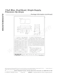 MAX478CSA-T Datasheet Page 13