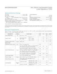 MAX5084ATT+T Datasheet Pagina 2