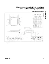 MAX5167MCCM+T Datasheet Pagina 11