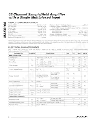 MAX5168NCCM+T Datasheet Pagina 2