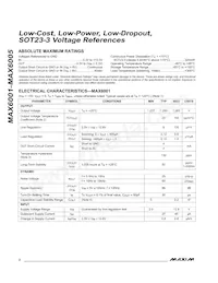 MAX6002EUR+TG002 Datasheet Page 2