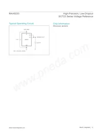 MAX6033AAUT41#TG16 Datasheet Page 12