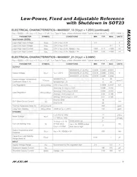 MAX6037CAUK33+ Datasheet Pagina 3