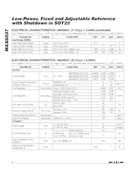 MAX6037CAUK33+ Datasheet Page 4