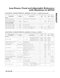 MAX6037CAUK33+ Datasheet Pagina 5