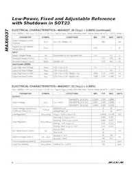MAX6037CAUK33+ Datasheet Page 6