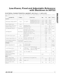 MAX6037CAUK33+ Datasheet Page 9