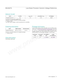 MAX6079ALA25+ Datasheet Page 9