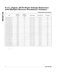 MAX6138AEXR50/GG8 Datasheet Page 12