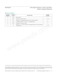 MAX6226ALA25+ Datasheet Page 15