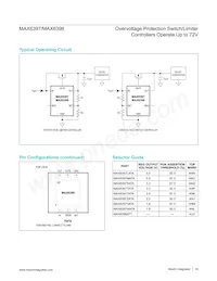 MAX6397MATA+ Datasheet Page 16