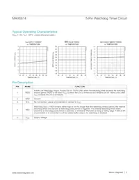 MAX6814XK+TG51 Datasheet Page 3
