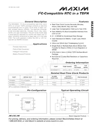 MAX6900ETT+T Datasheet Cover