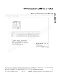 MAX6900ETT+T 데이터 시트 페이지 17