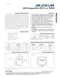 MAX6902ETA+T Datasheet Cover