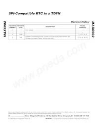 MAX6902ETA+T Datasheet Page 20