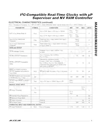 MAX6909EO33+T Datasheet Page 3