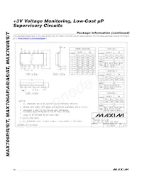 MAX708SCPA+ Datasheet Page 14