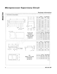MAX791CSE Datasheet Page 18