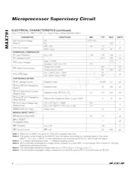 MAX791CUE+T Datasheet Page 4