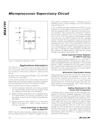 MAX791CUE+T Datasheet Page 14