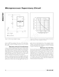 MAX791CUE+T Datasheet Page 16