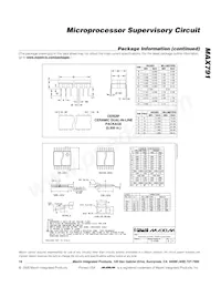 MAX791CUE+T Datasheet Page 19