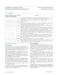 MAX802SESA+ Datasheet Page 6