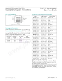 MAX802SESA+ Datasheet Page 12