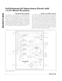 MAX807NEPE+ Datasheet Pagina 8