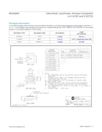 MAX9065AEWS+T Datasheet Pagina 7