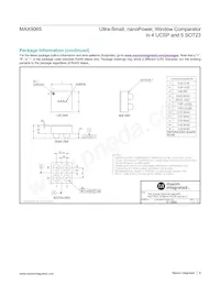 MAX9065EBS+T Datasheet Page 8