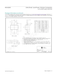 MAX9065EBS+T Datasheet Page 9