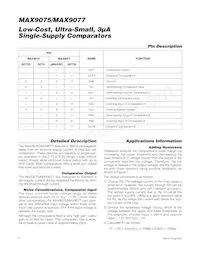 MAX9075C/D-W Datasheet Page 6