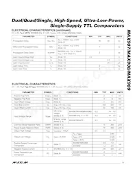 MAX907CSA+TG002 Datasheet Page 4