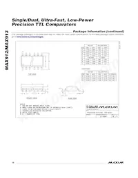 MAX913ESA+TG52 Datasheet Page 10