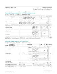MAX922MSA/PR-T Datasheet Page 3