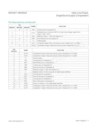 MAX922MSA/PR-T Datasheet Page 7