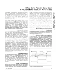 MAX934ESE-T Datasheet Page 9