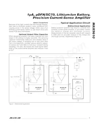 MAX9610FEXK+T Datasheet Page 7