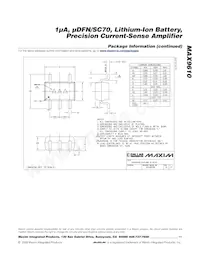 MAX9610FEXK+T Datasheet Page 11