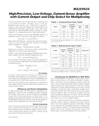 MAX9934FART+TG0Y Datasheet Page 15