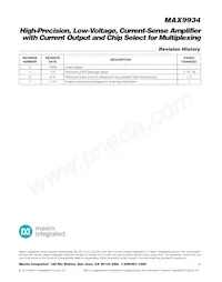 MAX9934FART+TG0Y Datasheet Page 19