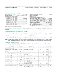 MAX9944ASA+ Datasheet Page 2