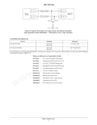 MC10E1651FNR2G Datasheet Pagina 7