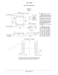 MC14536BFELG Datasheet Page 14