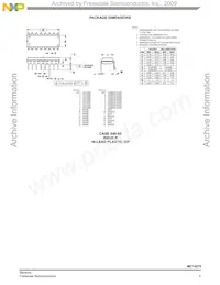 MC14578P Datasheet Pagina 5