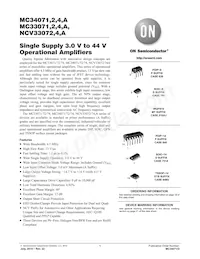 MC34074ADG Datenblatt Cover