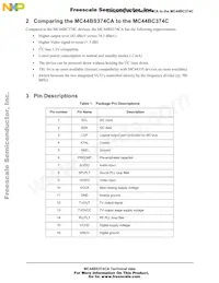 MC44BS374CAEF Datasheet Page 3