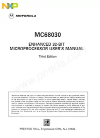 MC68030RC50C數據表 頁面 3
